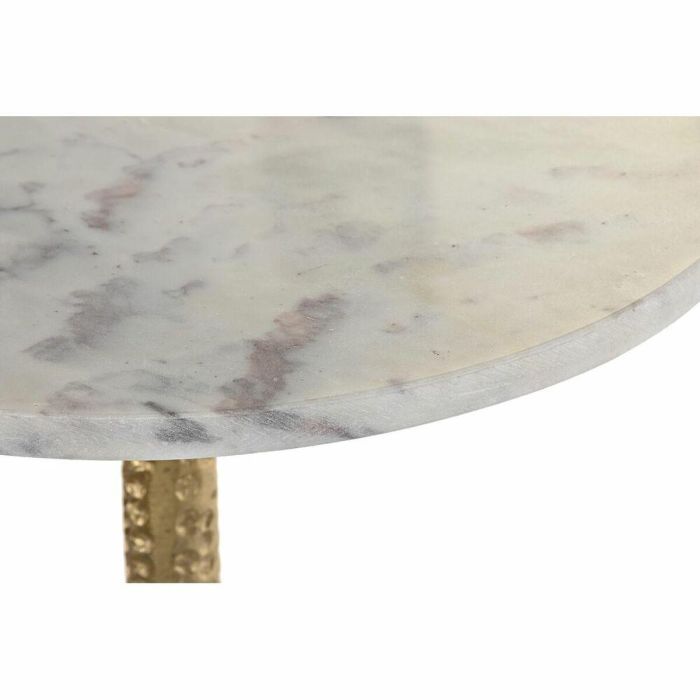 Mesita Auxiliar Glam DKD Home Decor Dorado Blanco 40 x 61 x 40 cm 1 Mesita Auxiliar Glam DKD Home Decor Dorado Blanco 40 x 61 x 40 cm 1