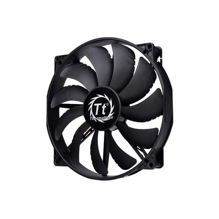 Thermaltake Ventilador Pure 20 Negro de 200mm, 800 RPM para Carcasa de PC