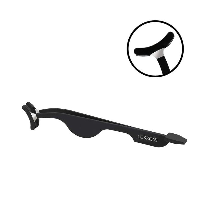 Lussoni Aplicador de Pestañas Postizas con Empuñadura Ergonómica de Goma y Punta de Acero Inoxidable para Precisión, 1 Unidad 1 Lussoni Aplicador de Pestañas Postizas con Empuñadura Ergonómica de Goma y Punta de Acero Inoxidable para Precisión, 1 Unidad 1