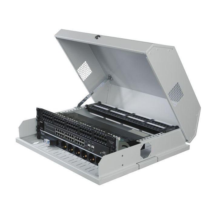 Lanview 19" Rack Cabinet 3U Rotatorio + 5U Horizontal Wallmount Pro Slim 537 x 475mm by Logon 2