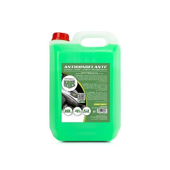Anticongelante Motorkit -4º 10% Verde (5 L) 3 Anticongelante Motorkit -4º 10% Verde (5 L) 3