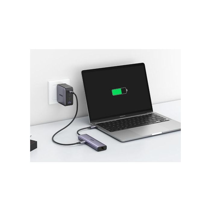 Ugreen 60515 Base para Portátil y Replicador de Puertos Alámbrico Usb 3.2 Gen 1 (3.1 Gen 1) Type-C Gris 4