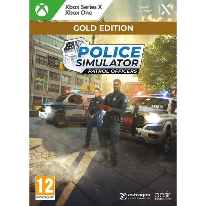 Microids 4041417880928 Oficiales de Patrulla del Simulador de Policía - Videojuego para Xbox Series X | Xbox One - Edición Gold