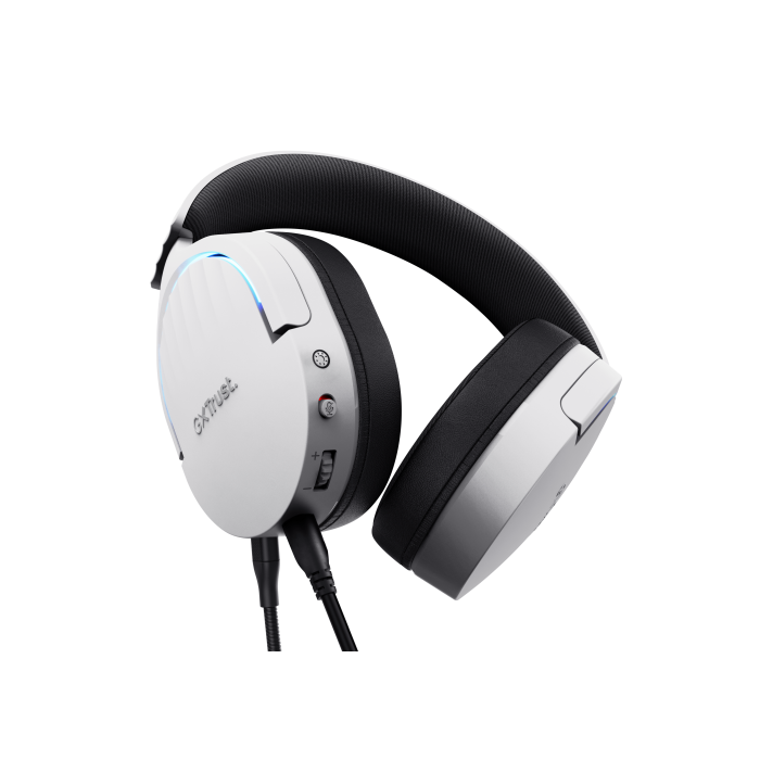 Trust GXT 490 FAYZO Auriculares Alámbricos Diadema para Motocicleta, USB tipo A, Negro y Blanco 3 Trust GXT 490 FAYZO Auriculares Alámbricos Diadema para Motocicleta, USB tipo A, Negro y Blanco 3