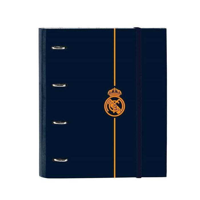 Carpeta Con Recambio Safta Din A4 Tapa Forrada 100 H 60 gr Cuadro 5 mm Con Goma Y 5 Separadores Real Madrid 2 2 Carpeta Con Recambio Safta Din A4 Tapa Forrada 100 H 60 gr Cuadro 5 mm Con Goma Y 5 Separadores Real Madrid 2 2