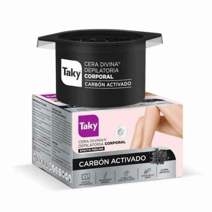 Taky Carbon Activado Cera Divina Depilatoria Corporal