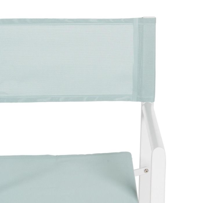 Silla Director Verde-Blanco 56 X 53 X 84 cm