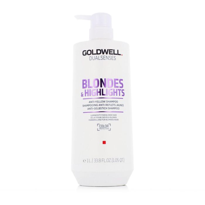 Goldwell Dualsenses Blond & Highlights Champú Iluminador para Cabello Rubio y con Mechas 1000 ml 3 Goldwell Dualsenses Blond & Highlights Champú Iluminador para Cabello Rubio y con Mechas 1000 ml 3