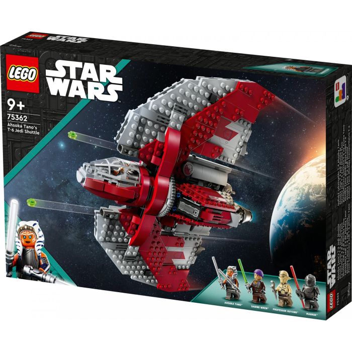 LEGO Star Wars Lanzadera Jedi T-6 de Ahsoka Tano 75362 Juego de Construcción para Niños 9+ Años, 601 Piezas 6