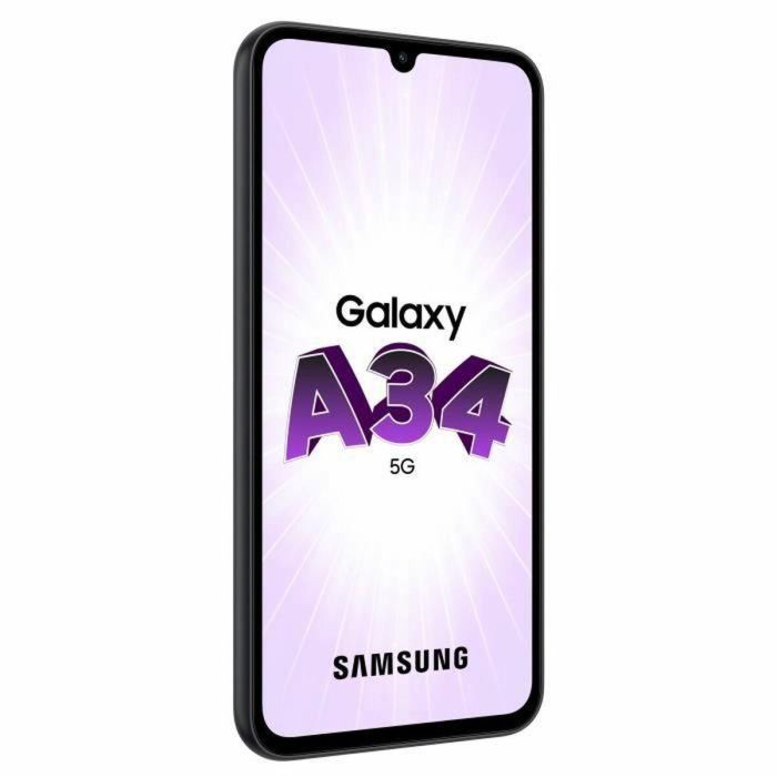 Smartphone Samsung A34 5G 6,6" 6 GB RAM 128 GB Negro Gris Acero 3 Smartphone Samsung A34 5G 6,6" 6 GB RAM 128 GB Negro Gris Acero 3