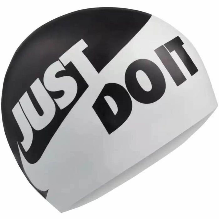 Gorro de Natación Nike Jdi Slogan Negro Gorro de Natación Nike Jdi Slogan Negro