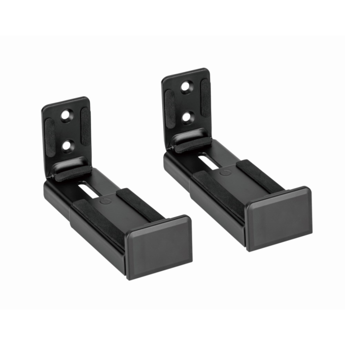 GEMBIRD WM-SB-01 Soporte de Altavoz para Pared, ABS y Acero, Negro