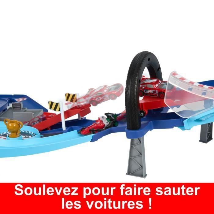 Mattel HXJ32 Cars Pista de Salto Copa Mundial de Pilotos - Circuito Rayo McQueen y Francesco Bernoulli para niños +4 años 3 Mattel HXJ32 Cars Pista de Salto Copa Mundial de Pilotos - Circuito Rayo McQueen y Francesco Bernoulli para niños +4 años 3