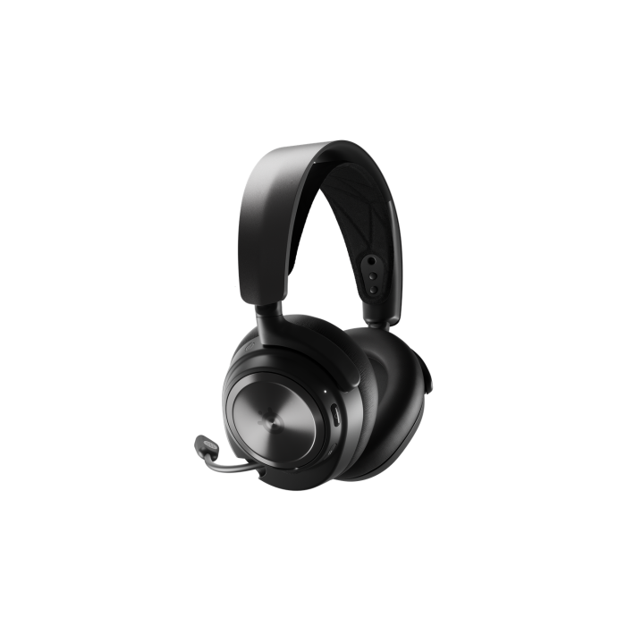 SteelSeries 61521 Auriculares Inalámbrico y Cableado Bluetooth para Xbox Arctis Nova Pro Wireless, Noise Canceling, Base de Carga, Negro 1