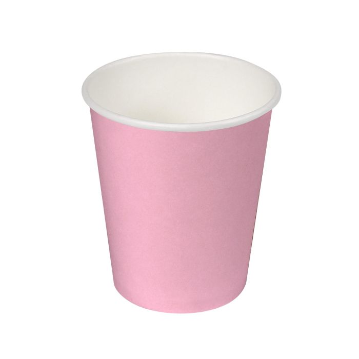 Set de 24 vasos de cartón rosa Baby 200 cc Algon (36 Cajas) 1 Set de 24 vasos de cartón rosa Baby 200 cc Algon (36 Cajas) 1