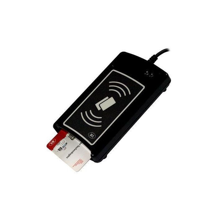 ACS ACR1281S-C1 DualBoost II, RS-232, DB-9, T=0; T=1, 120.5 x 72 x 20.4 mm, 150 g