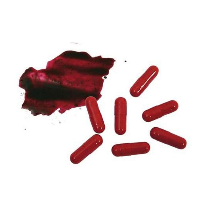 Cápsulas de sangre 8 unidades. 1 Cápsulas de sangre 8 unidades. 1