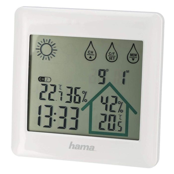 HAMA Home Estacion Meteorologica Action Blanco 5