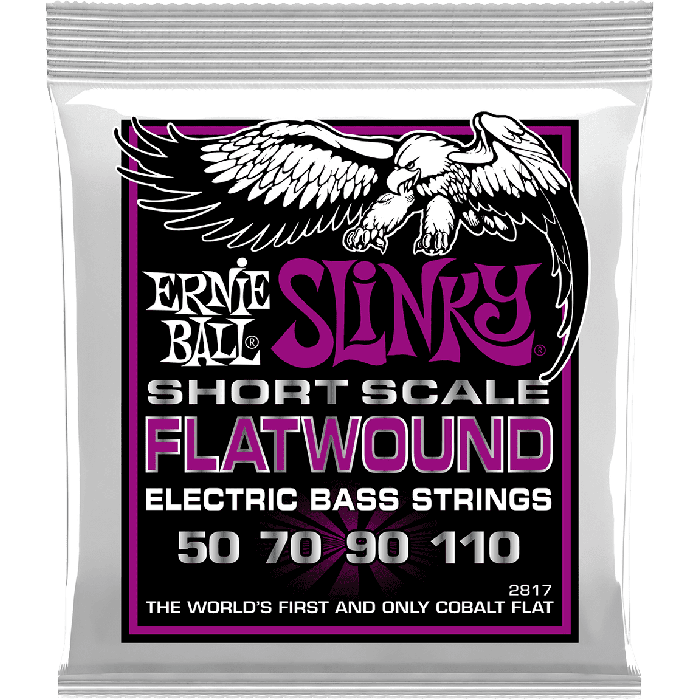 Juego Bajo Eléctrico Entorchado Plano Slinky Power Short Scale 55-110 Juego Bajo Eléctrico Entorchado Plano Slinky Power Short Scale 55-110