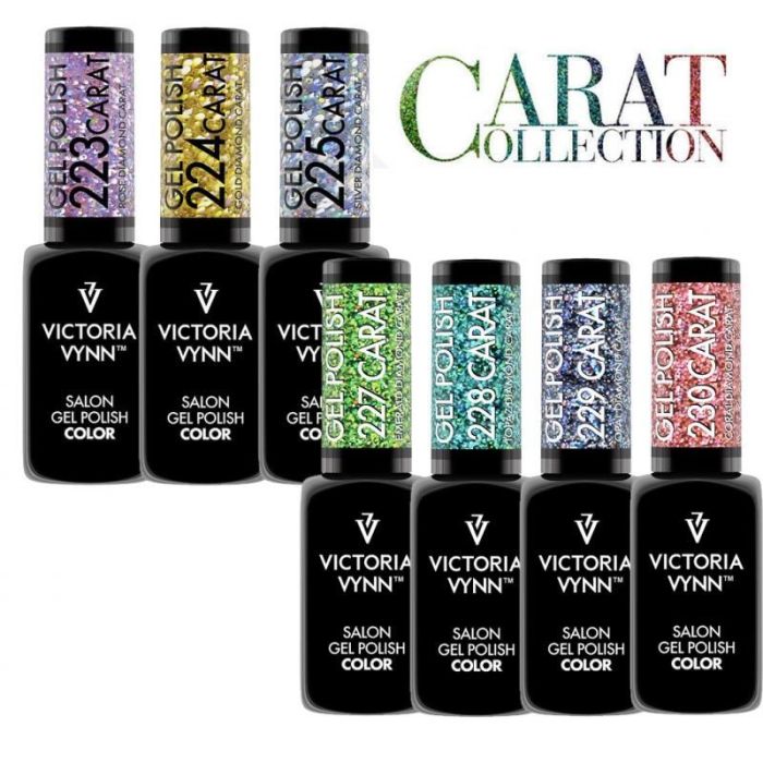 Victoria Vynn Gel Polish Topaz Diamond Tono 228 Carat - Esmalte de Uñas Semipermanente 8ml