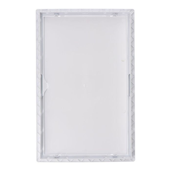 Tapa de registro rectangular empotrable abs 25x40cm blanca 1