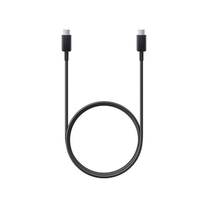 Samsung DX510 EP-DX510JBEGEU - Cable USB-C a USB-C 1.8m, Carga Rápida 5A, Conectores Macho, Negro