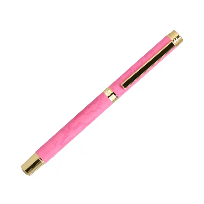 Belius Roller Wild West Aluminio Rosa Dorado Tinta Negra Caja Diseño 6