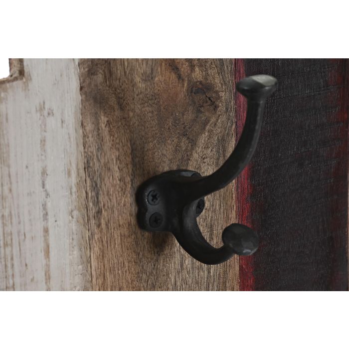 Perchero Pared DKD Home Decor Natural Marron Oscuro 10 x 25 x 83.5 cm 2 Perchero Pared DKD Home Decor Natural Marron Oscuro 10 x 25 x 83.5 cm 2