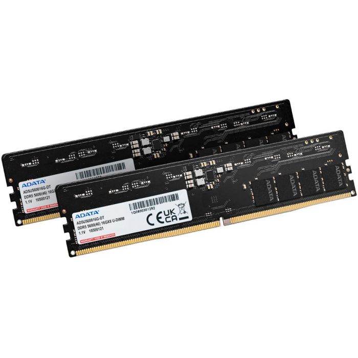 64 GB ADATA DIMM 5600 (2x 32 GB) Dual-Kit (schwarz. AD5U560032G-DT. Premier Tray. AMD EXPO) 1 64 GB ADATA DIMM 5600 (2x 32 GB) Dual-Kit (schwarz. AD5U560032G-DT. Premier Tray. AMD EXPO) 1