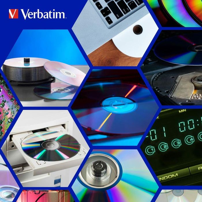 Lector CD/DVD Verbatim 43734 (50 Unidades) 2