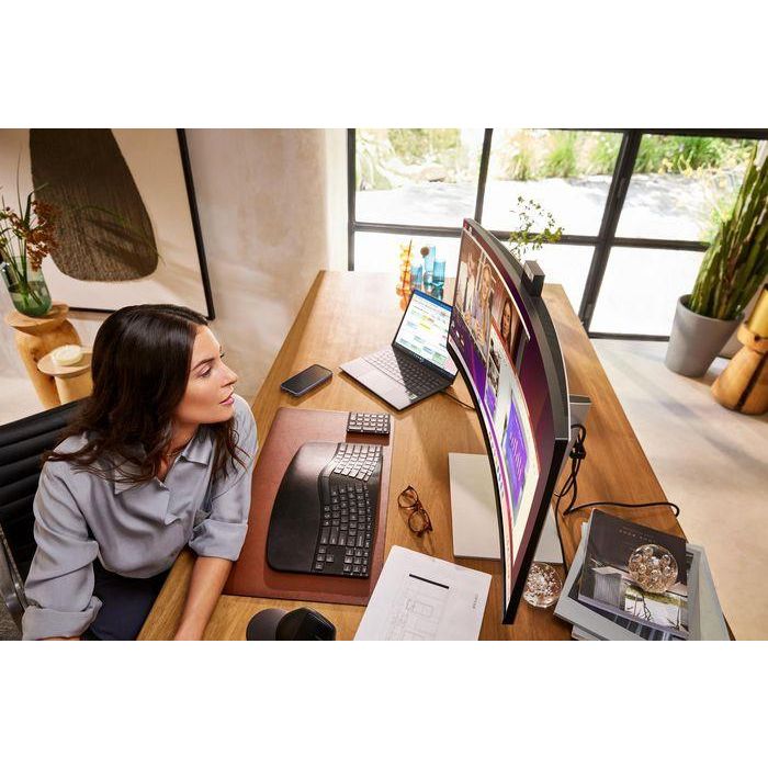 HP 734pm Monitor de Conferencias Ultrawide WQHD 34'' Serie 7 Pro con Thunderbolt 4 e IA Integrada 5