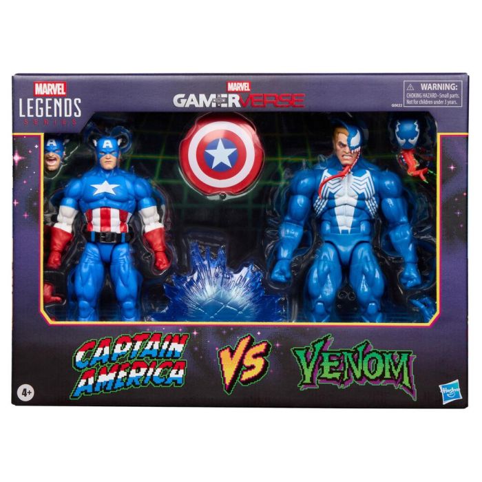 Blister 2 figuras Capitan America & Venom Gameverse Marvel Legends Series 15cm 0 Blister 2 figuras Capitan America & Venom Gameverse Marvel Legends Series 15cm 0