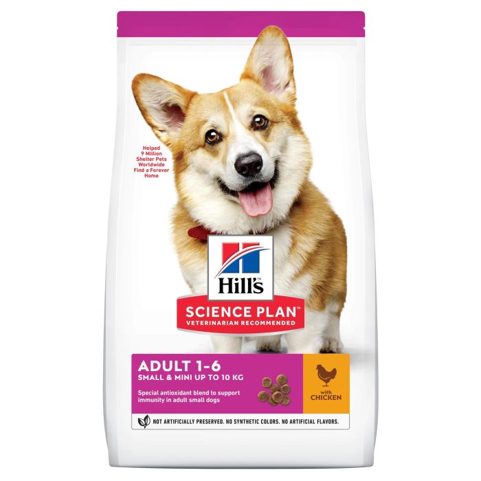 Hill's HSP Canine Adult Small Mini Pollo Pienso para Perros Adultos de Raza Pequeña o Miniatura 1.5 kg