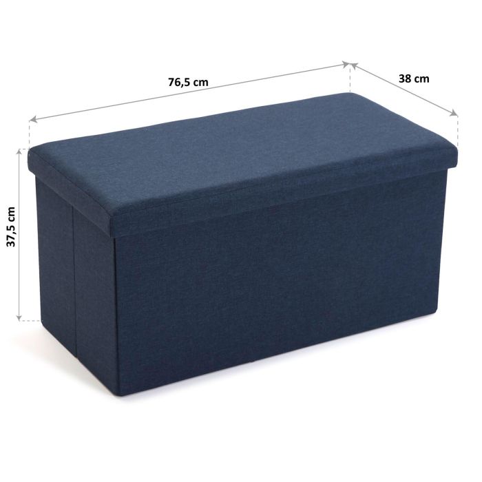 Baul Largo Desmontable Azul Os Versa 38X37CM (2 Unidades) 3 Baul Largo Desmontable Azul Os Versa 38X37CM (2 Unidades) 3