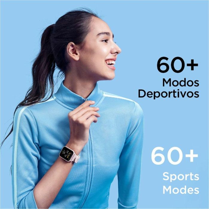 Smartwatch Amazfit Bip U Pro 1,43" GPS Bluetooth Negro Rosa 1,43" 1 Smartwatch Amazfit Bip U Pro 1,43" GPS Bluetooth Negro Rosa 1,43" 1