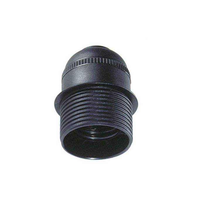 Portalamparas semiroscado e27 negro solera 6829ctn Portalamparas semiroscado e27 negro solera 6829ctn