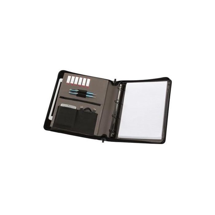 WENGER Affiliate A4 Schreibmappe Business-Organizer mit 25,4cm 10Zoll Tablet-Fach abnehmbarer Ringhefter grau 1 WENGER Affiliate A4 Schreibmappe Business-Organizer mit 25,4cm 10Zoll Tablet-Fach abnehmbarer Ringhefter grau 1