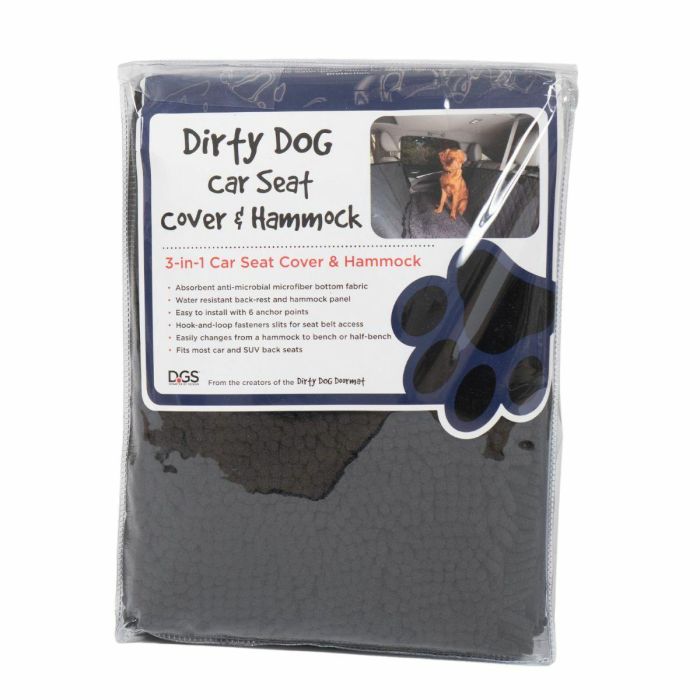 Protector de asiento Dog Gone Smart Negro 137 x 55 cm