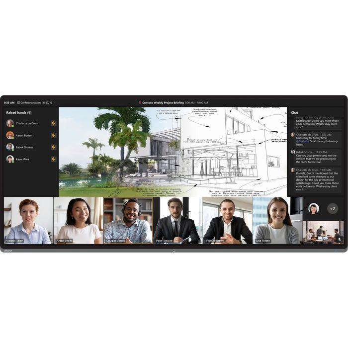 Avocor AVL-1050-D Monitor LCD 105" (267cm) 5K (5120x2160) con 4xHDMI y USB, Pantalla Gran Formato 1