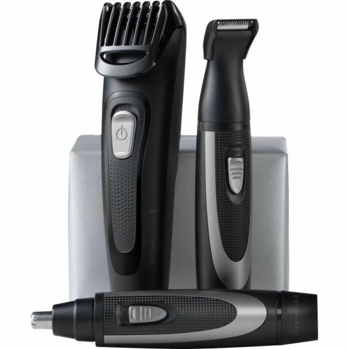 Remington REM5038061164589 Kit para barba The Works - Recortadora autoafilable con Peine ajustable, 45 min autonomía, USB 0 Remington REM5038061164589 Kit para barba The Works - Recortadora autoafilable con Peine ajustable, 45 min autonomía, USB 0