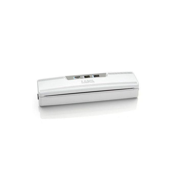 Laica VT3210 Envasadora al vacío 100W, 0.6 bar, 100% Automática con funciones de Vacío Parcial, Pulso Manual y Sellado para Bolsas de hasta 30cm Laica VT3210 Envasadora al vacío 100W, 0.6 bar, 100% Automática con funciones de Vacío Parcial, Pulso Manual y Sellado para Bolsas de hasta 30cm