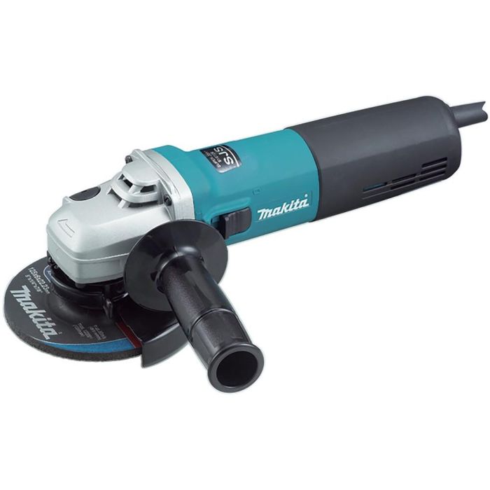 Makita 9565HRZ Amoladora Angular 1100W 12.5cm Protección Retroceso y Arranque Suave, Motor con escobillas 1