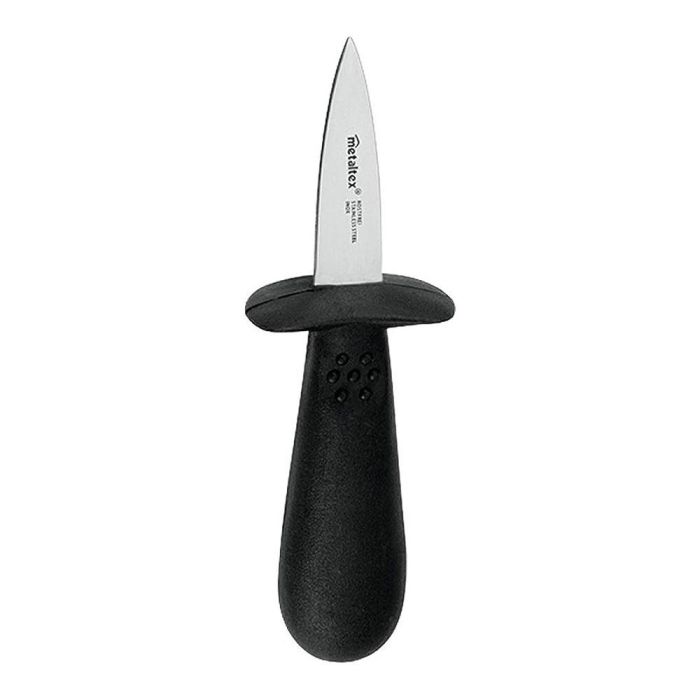 Metaltex Cuchillo abreostras 15.5cm hoja acero inoxidable mango plástico