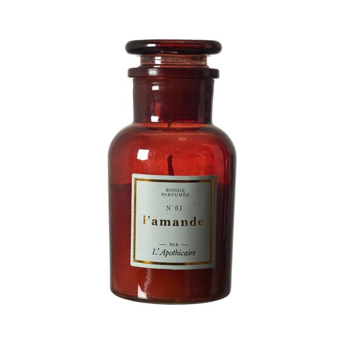 Home Deco Factory Vela Perfumada Apothicaire Vidrio Tintado 90g Cera - Altura 11 cm Aromas Surtidos 3