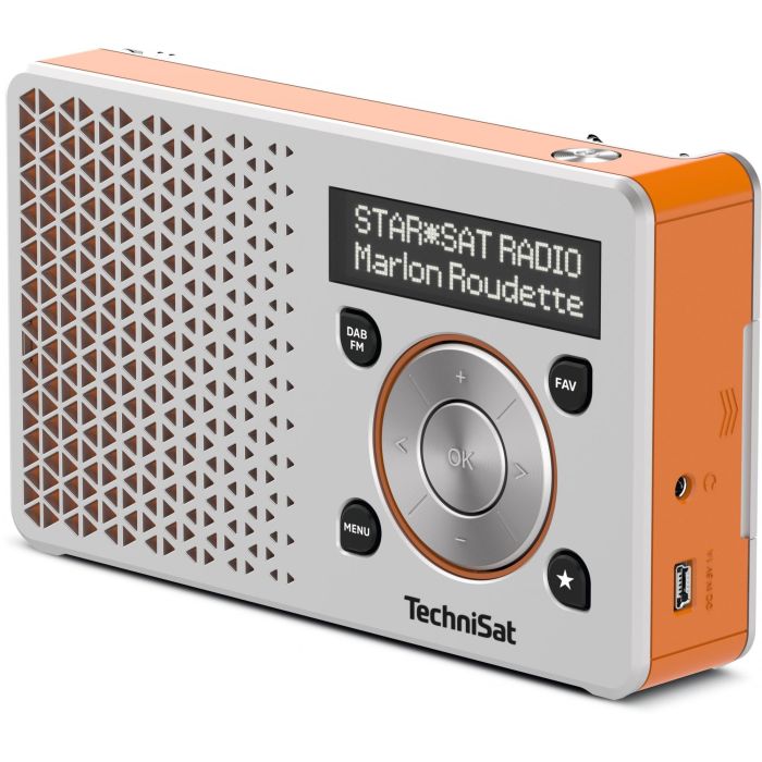 Technisat DigitRadio 1 silber/orange 1 Technisat DigitRadio 1 silber/orange 1