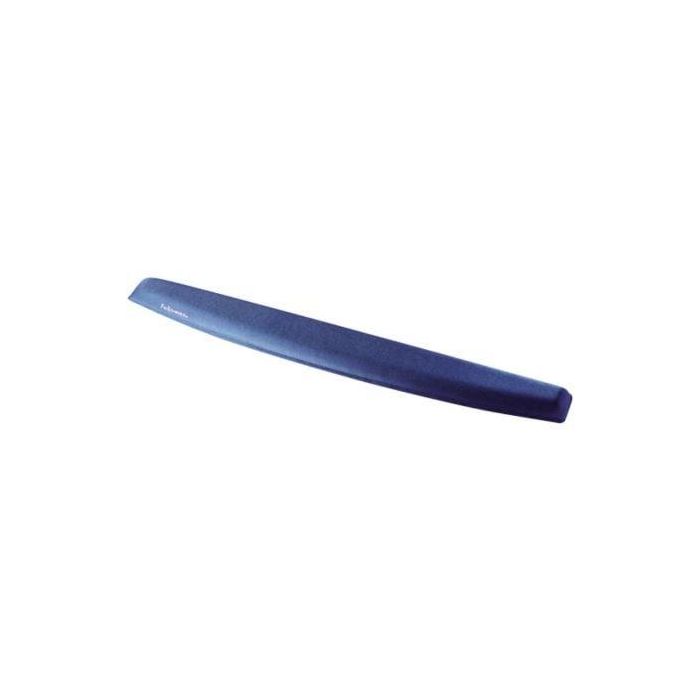 Fellowes Reposamuñecas Ergonómico para Teclado Espuma Memory Foam Azul Zafiro Base Antideslizante 476x50x16 mm 0 Fellowes Reposamuñecas Ergonómico para Teclado Espuma Memory Foam Azul Zafiro Base Antideslizante 476x50x16 mm 0