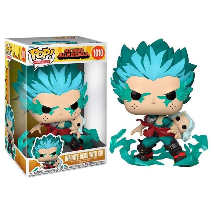 Funko Pop My Hero Academia Infinite Deku con Eri Figura Vinilo 9cm 2