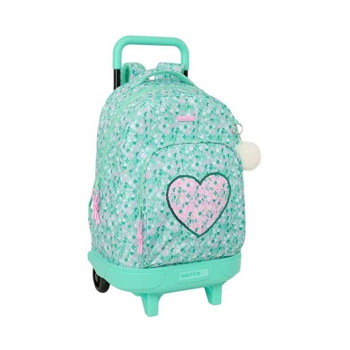 Mochila Safta Grande Con Ruedas Compact Extraible Cuore 450x330x220 mm Mochila Safta Grande Con Ruedas Compact Extraible Cuore 450x330x220 mm