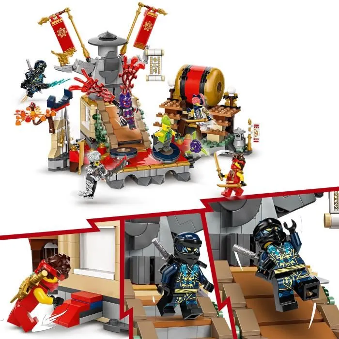 Lego Ninjago 71818 Arena de Batalla del Torneo Juguete de Acción Ninja para Niños 2 Lego Ninjago 71818 Arena de Batalla del Torneo Juguete de Acción Ninja para Niños 2