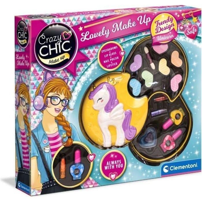 Clementoni - 18643 - Paleta de Maquillaje Unicornio (A2x3) Clementoni - 18643 - Paleta de Maquillaje Unicornio (A2x3)